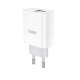 Мережевий зарядний пристрій Hoco C80A Rapido charger 20W White
