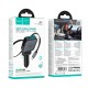 Автомобільний зарядний пристрій Hoco Z67 Triunfar car charger with telescopic Type-C cable 60W Grey