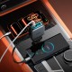 Автомобільний зарядний пристрій Hoco Z67 Triunfar car charger with telescopic Type-C cable 60W Grey
