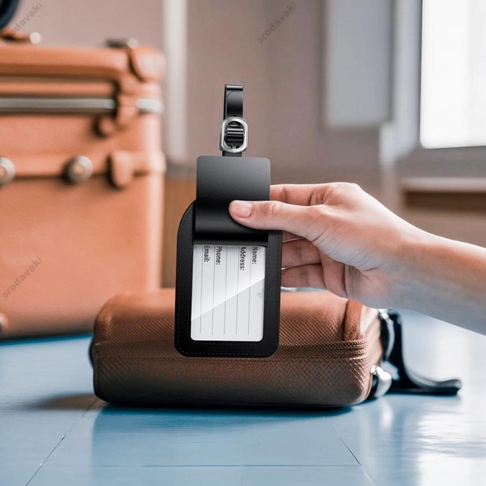 Пошуковий трекер HOCO E91H Tiger smart anti-lost luggage tag IOS Black