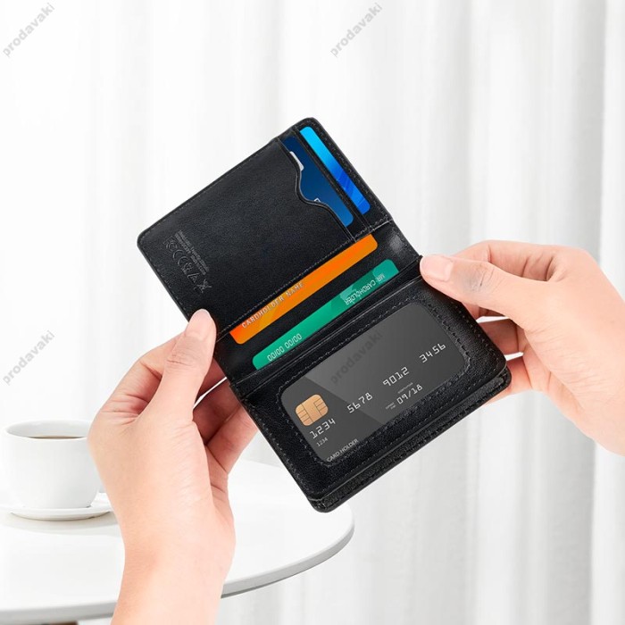 Пошуковий трекер HOCO E91F Tiger smart anti-lost card holder IOS Black