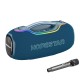 Портативна колонка Bluetooth Hopestar A80 ULTRA з мікрофоном 650W Blue