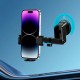 Автомобільний тримач XO C121 Instrument panel large suction cup bracket Black