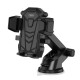 Автомобільний тримач XO C76 Car holder with sucker plate Black