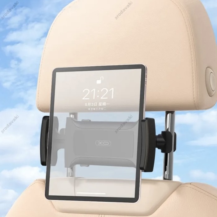Автомобільний тримач на підголівник XO C93 Car backseat holder Black