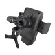 Автомобільний тримач із бездротовою зарядкою XO WX041 Dual Arm Air Outlet Wireless Charger 15W Grey