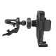 Автомобільний тримач із бездротовою зарядкою XO WX041 Dual Arm Air Outlet Wireless Charger 15W Grey
