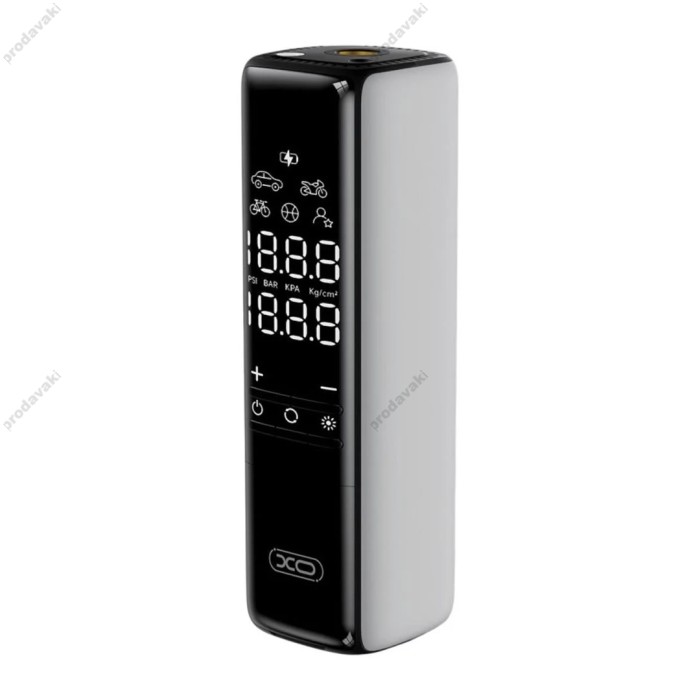 Автомобільний компресор насос XO CZ017 22 Cylinder Black