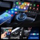 Автомобільний бездротовий адаптер Carplay/Android Auto XO CZ026 mini Carplay in-car Black