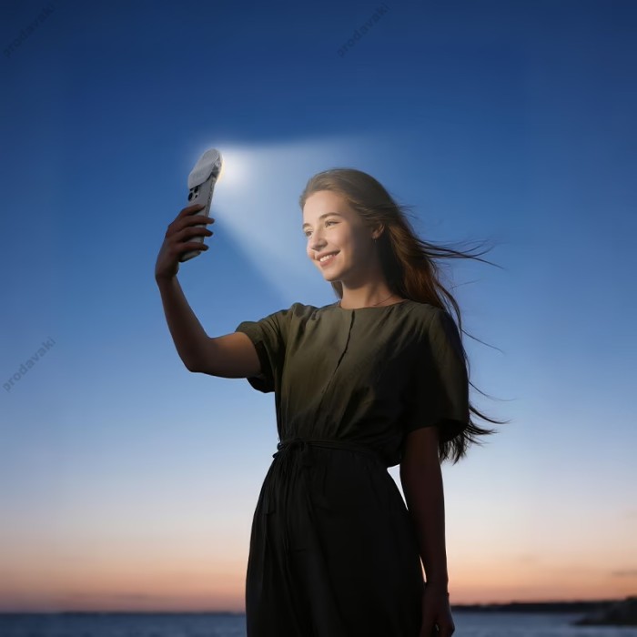 Накамерне відеосвітло HOCO K160 Olas fill light 2700K-6500K 