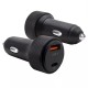 Автомобільний зарядний пристрій Veron CC-319 48W Black