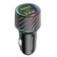 Автомобільний зарядний пристрій BOROFONE BZ21A Brilliant dual port car charger 36W Black