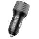Автомобільний зарядний пристрій BOROFONE BZ21A Brilliant dual port car charger 36W Black