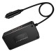 Автомобільний інвертор HOCO Z66 New 2-socket universa car inverter Black