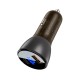 Автомобільний зарядний пристрій ACEFAST B6 metal Car charger 6A 63W Black
