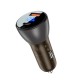Автомобільний зарядний пристрій ACEFAST B6 metal Car charger 6A 63W Black