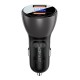 Автомобільний зарядний пристрій ACEFAST B7 metal Car charger 5A 45W Black
