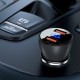 Автомобільний зарядний пристрій ACEFAST B7 metal Car charger 5A 45W Black
