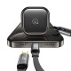 Автомобільний зарядний пристрій USAMS US-CC219 C41 Car Charger With 2in1 Retractable 30W CC219CC01