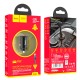 Автомобільний зарядний пристрій Hoco NZ1 Developer dual port Type-C Cable 3A 36W Black