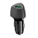 Автомобільний зарядний пристрій BOROFONE BZ31 Solid single-port 3A 18W Black