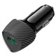 Автомобільний зарядний пристрій BOROFONE BZ31 Solid single-port 3A 18W Black