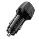 Автомобільний зарядний пристрій BOROFONE BZ31 Solid single-port 3A 18W Black