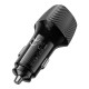 Автомобільний зарядний пристрій BOROFONE BZ31A Solid dual-port 3.4A 17W Black