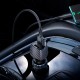Автомобільний зарядний пристрій BOROFONE BZ31A Solid dual-port 3.4A 17W Black
