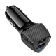 Автомобільний зарядний пристрій BOROFONE BZ31A Solid dual-port 3.4A 17W Black