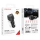 Автомобільний зарядний пристрій BOROFONE BZ31D Solid dual-port Type-C 3A 60W Black