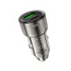 Автомобільний зарядний пристрій Hoco Z52 Spacious Car charger 3A 38W Transparent Black