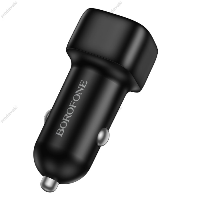 Автомобільний зарядний пристрій BOROFONE BZ34 Cloud single port QC3.0 Black