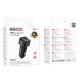 Автомобільний зарядний пристрій BOROFONE BZ34 Cloud single port QC3.0 Black
