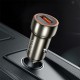 Автомобільний зарядний пристрій Hoco Z46 Blue shield single port 18W Grey