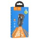Автомобільний зарядний пристрій Hoco Z46 Blue shield single port 18W Grey