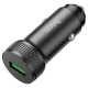Автомобільний зарядний пристрій Hoco Z49A Level single port Car charger QC 3.0A 18W Black