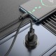 Автомобільний зарядний пристрій Hoco Z49A Level single port Car charger QC 3.0A 18W Black