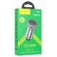Автомобільний зарядний пристрій Hoco Z49A Level single port Car charger QC 3.0A 18W Metal grey