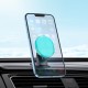 Автомобільний тримач Hoco H2 Crystal magnetic car holder (center console) Ice mist