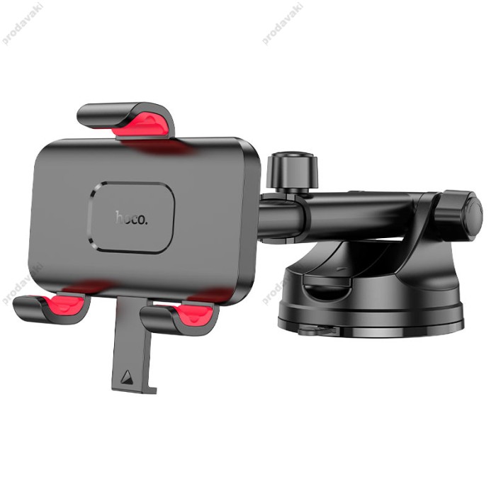 Автомобільний тримач Hoco H22 Dragon automatic clamping car holder (center console) Black