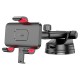 Автомобільний тримач Hoco H22 Dragon automatic clamping car holder (center console) Black