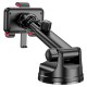 Автомобільний тримач Hoco H22 Dragon automatic clamping car holder (center console) Black
