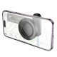 Автомобільний тримач Hoco H58 Show ring magnetic Car holder (multi-scene) 4.5 - 7" Black