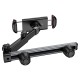 Автомобільний тримач на підголівник Hoco H69 Gamble telescopic tablet car holder (rear pillow) 4.5-13" Black