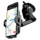 Автомобільний тримач Hoco CA76 Touareg one-touch center console car holder Black