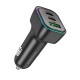 Автомобільний зарядний пристрій BOROFONE BZ28C Trophie single port 3A 60W Black