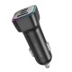 Автомобільний зарядний пристрій BOROFONE BZ28C Trophie single port 3A 60W Black