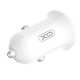 Автомобільний зарядний пристрій XO CC68 Mini Smart Single 18W White