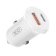 Автомобільний зарядний пристрій XO CC69 Mini Smart 30W White